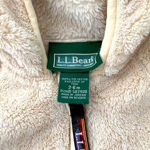 LLBean baby snowsuit